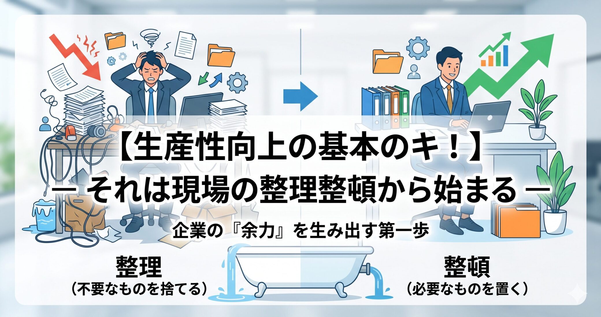 企業はバスタブ
